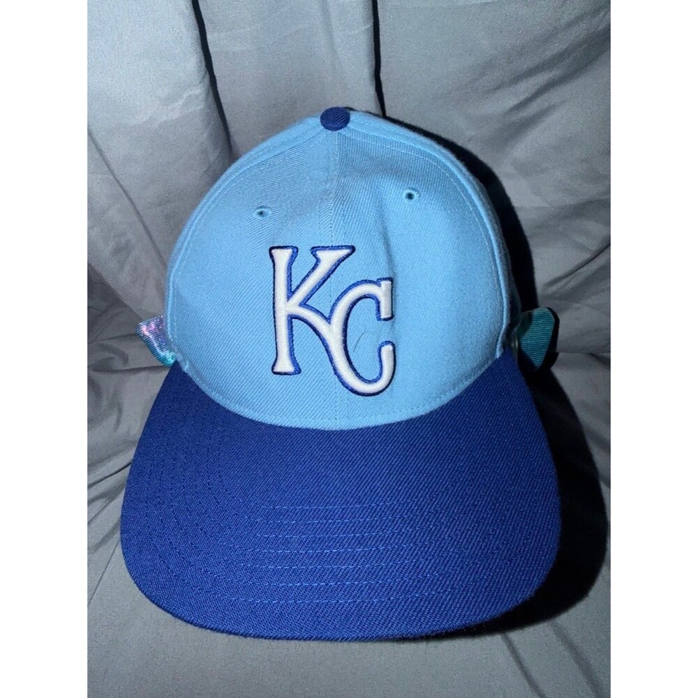 Kansas City Royals '47 Captain Snapback Hat Cooperstown Light Blue MLB OSFA
